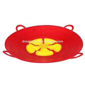 Flexible Flower Silicone Pot Cover Cooking Lid Spill Stopper 29.5cm Kitchen Gadgets Utensil Lids
