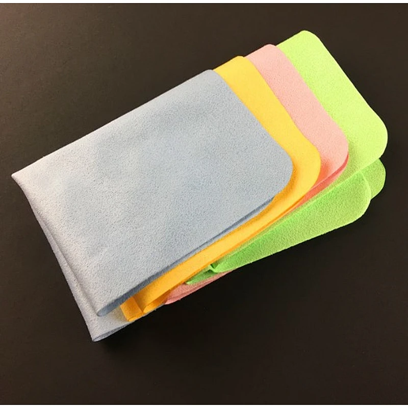 Microfiber mobile phone screen lens wiping cloth ,Glasses cloth