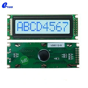 8*1 COB white LED character lcd display module