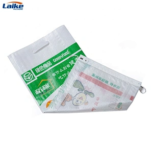 Moisture proof laminated plastic gravure printing woven pp high quality wheat flour 50kg bag