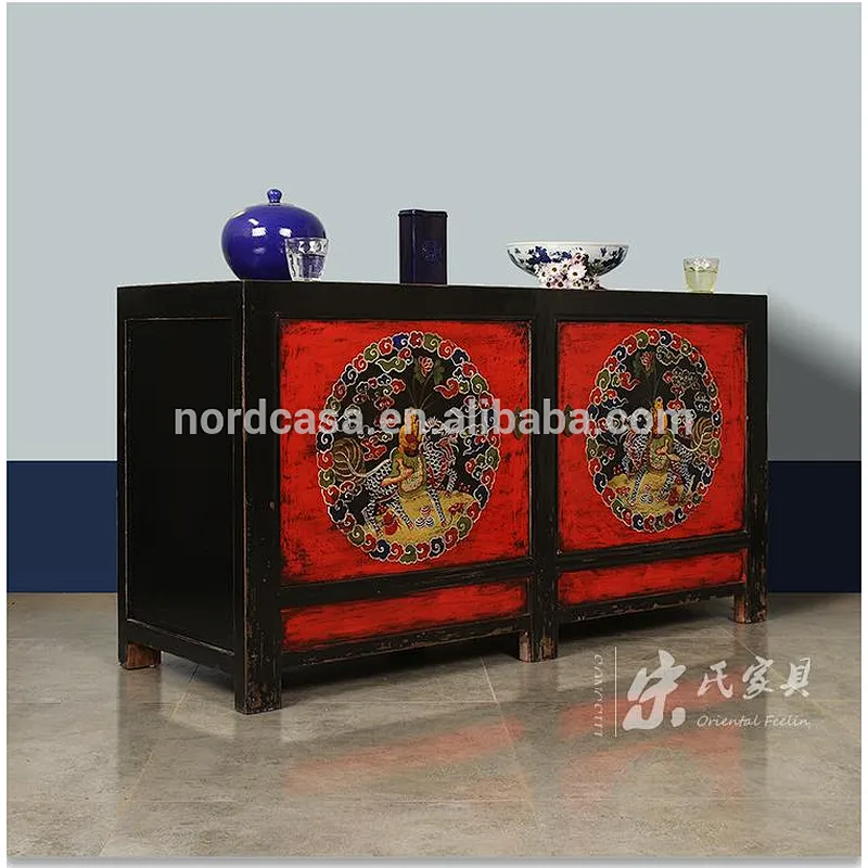 chinese antique furniture painting antique sideboard furniture