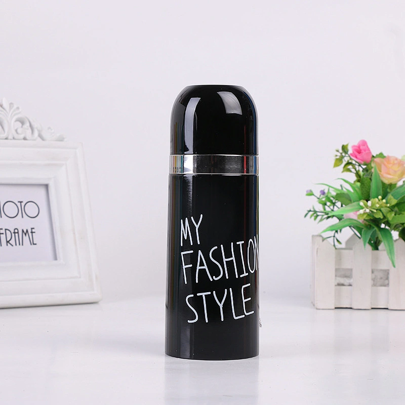 2017 new style cartoon portable stainless steel vacuum flask in outsiade
