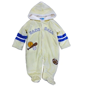 Newborn baby romper fleece clothes clothing