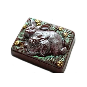 Rabbit mom and baby Soap molds Easter Cake mold Handmade soap Molds