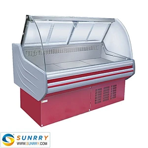 New style commercial supermarket refrigerator showcase sell in factory price (SUNRRY SY-SDS2500W)