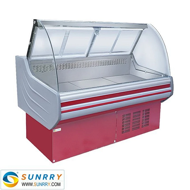 New style commercial supermarket refrigerator showcase sell in factory price (SUNRRY SY-SDS2500W)