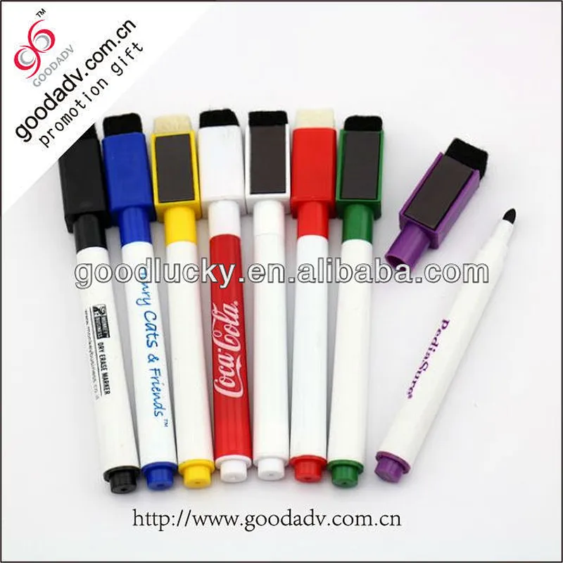 Factory made OEM logo Magnetic whiteboard erasable pen