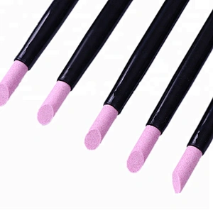 5pcs Custom Scrub Cuticle Remover Pen Nail File Set Professional Trimmer Tool For Nails Art Manicure Tool Kit