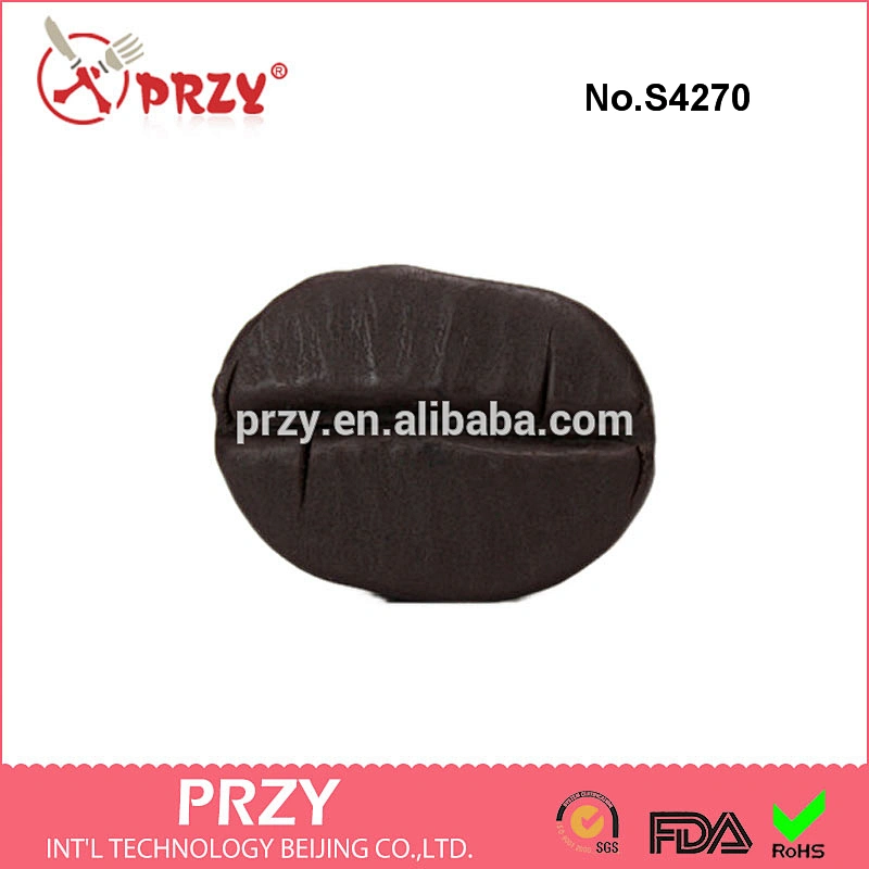S4263 PRZY Grain coffee beans - handmade design soap mold silicone soap mold