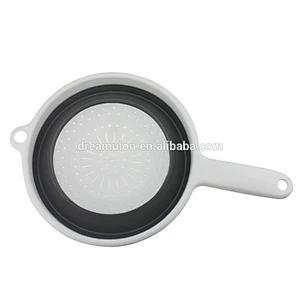 COLLAPSIBLE STRAINER FOLDING FOOD COLANDER