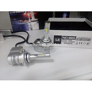 L6 9005 6000lm car led headlight canbus 40W Lujia mini led projector headlight 6000k H1 H3 H4 9004 h7 y22 slimer than y19 t5 COB