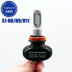 Car Led Headlight S1 H1 H3 H7 H9 Light Bulb