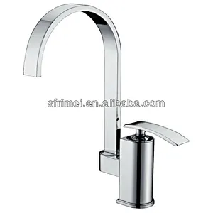 Unique Design Deck Mounted Brass Body Zinc Handle China Durable Kitchen Faucet