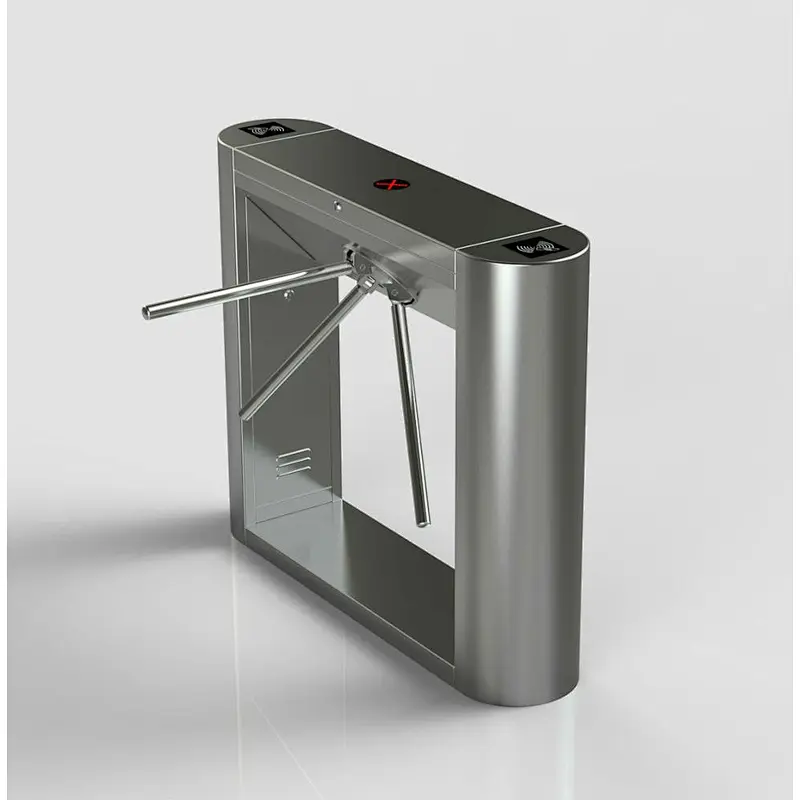 304 Stainless Steel Cabinet & Top Waist High Tripod Turnstile