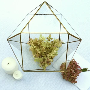 Wedding Envelope Holder for Geometric Terrarium Glass Terrarium Conservatory