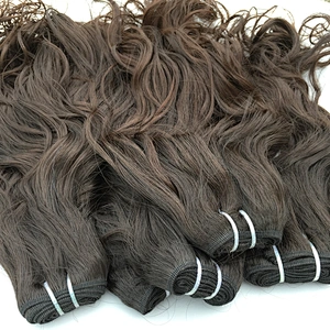 Factory price wholesale wavy virgin hair weaves bundles peruvian and brazilian human hair peruvian hair dubai