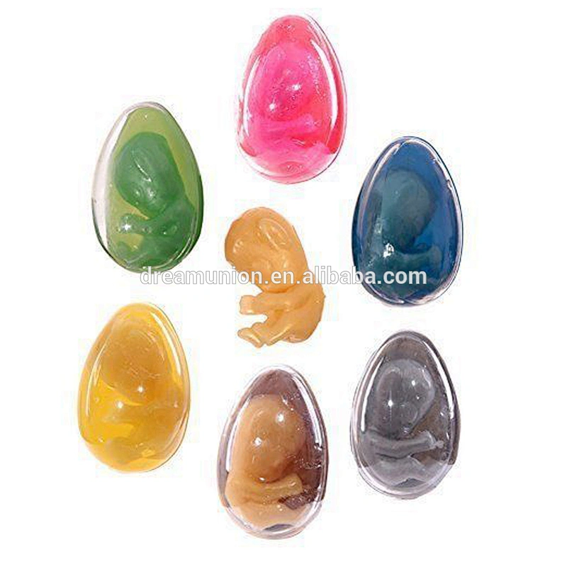 SINGLE ALIEN EGG WITH BABY IN SLIME STOCKING FILLER SLIME POCKET PUTTY TOY FUN