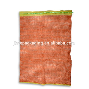 Supply Professional PE 50 lb mesh Leno Raschel onion packing bag