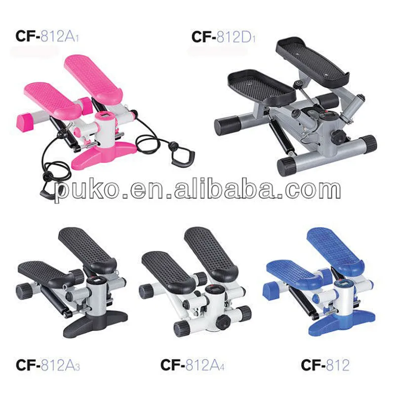 Black small stepper to build shaping body