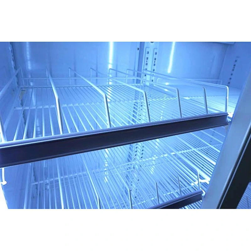 Commercial Glass Door Supermarket Display Refrigerator Freezer and Beverage Cabinet