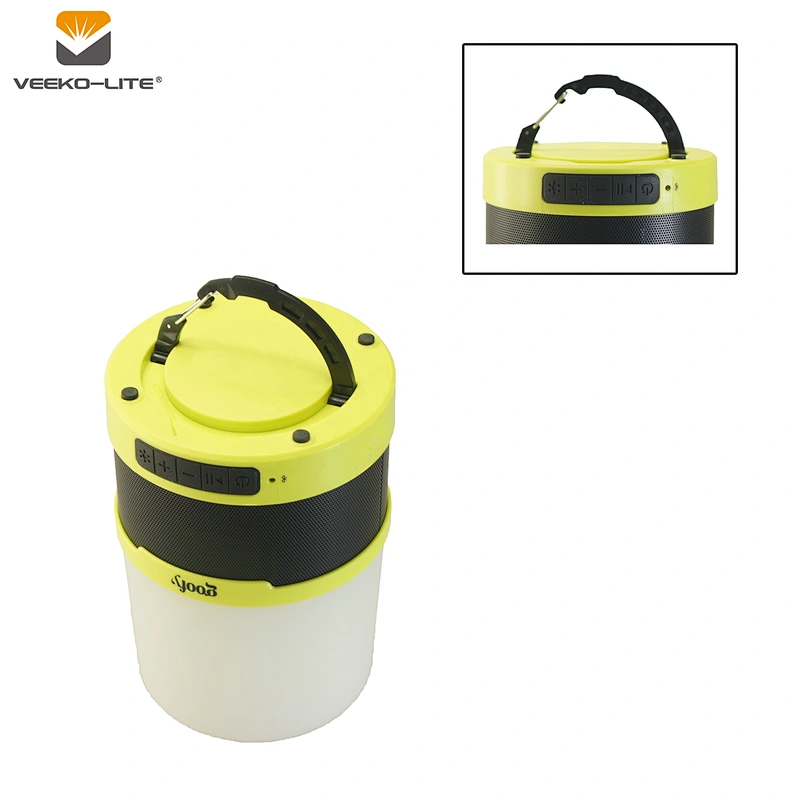 USB Rechargeable Outdoor Camping Lamp Portable Blue Tooth Speaker Power Bank Multi-function Camping light