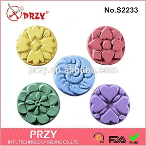 Guest 5 Flowers silicone soap molds for soap making