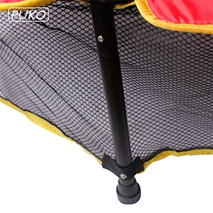 TX-B7105 Round Kids Gymnastic Trampoline With Safety Net