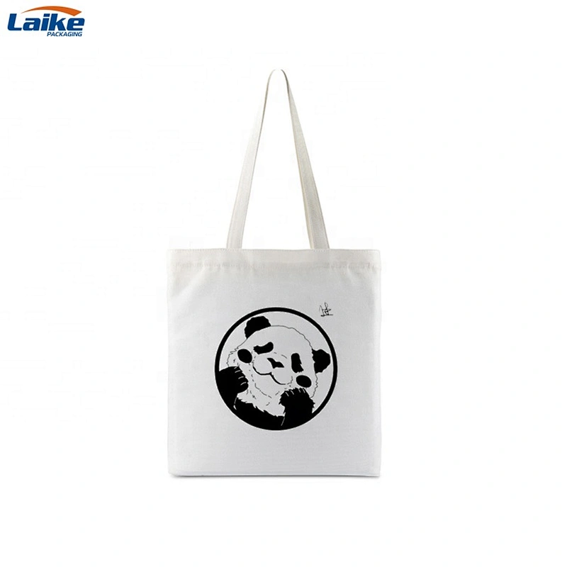 Cotton canvas tote carry shopping duck bag shoulder bag reticule