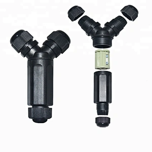 Y-Connector Waterproof Wire Splitter Cable Connector IP68 M25