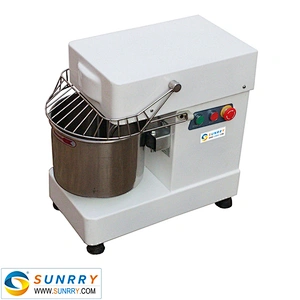 Commercial standard electric belt transmission 10L spiral dough mixer and cake dough mixer
