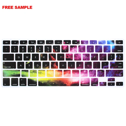 Free Sample Ultra-thin High Quality Silicone Keyboard Covers Skin Dust Protector Cover for Apple for MacBook Pro