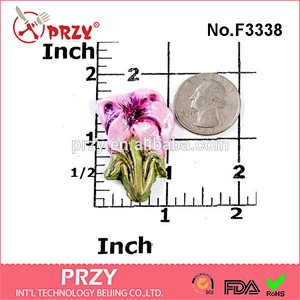F3338 Lily flower silicone mold 3D flower mold for cake decoration silicone rubber mold