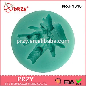 Bowknot Silicone Flowers Fondant Molds,sugar paste Mould,fashion silicone fondant mould