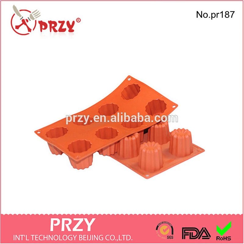 PR187 PRZY silicone ice mat fondant molds baking cups muffin cake cup mold