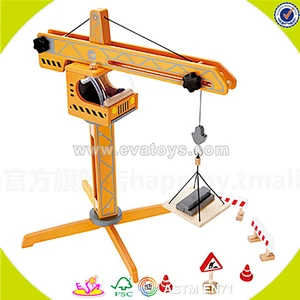 wholesale kids wooden engineering toys new design children wooden engineering toy cheap wooden engineering toy W04B018