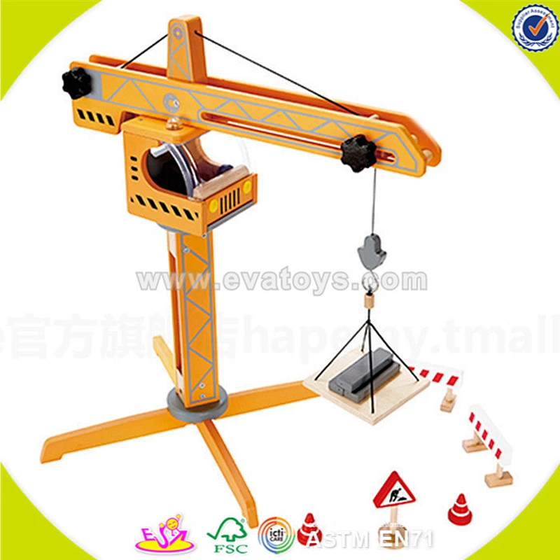 wholesale kids wooden engineering toys new design children wooden engineering toy cheap wooden engineering toy W04B018