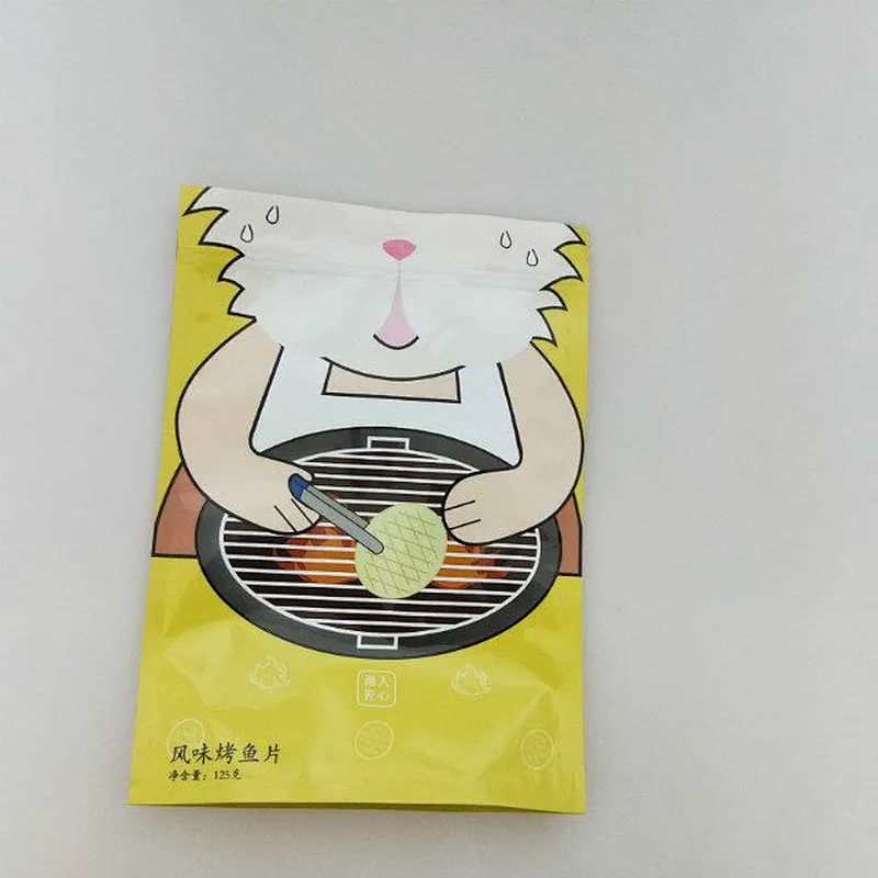 All kinds of customized PE bags for snack packaging
