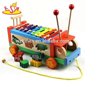 2018 hot sale kids wooden toy car fashion children wooden toy car popular baby wooden toy car W04A214