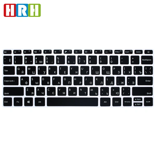Russian silicone keyboard skin keyboard cover sticker skin for xiaomi laptop 12 inch US version