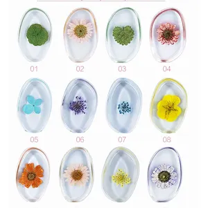 Drop & Leaf Design silicone makeup blending Sponge puff with follower inside