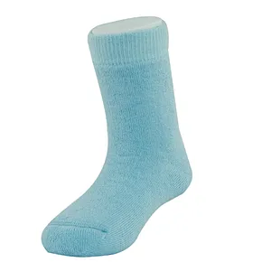 Cute lovely good quality wholesale newest cheap printed kids high-knee baby toddlers girl boypink plain socks