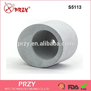 S5113 oval shape silicone mold concrete silicone molds vase silicone mould