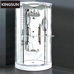 Computer Control Luxury Steam Box Jetted Tub Shower Combo