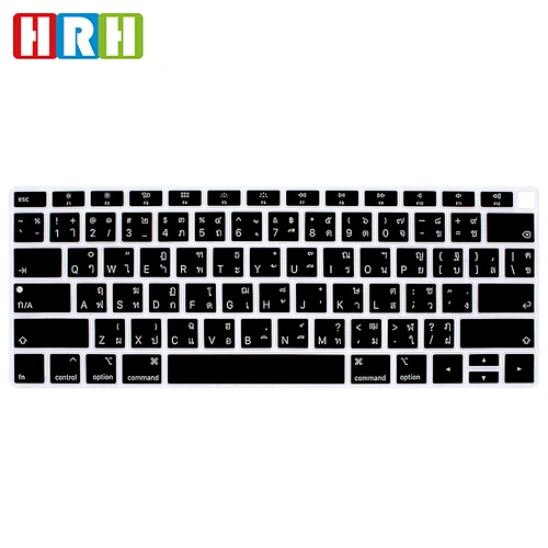US Version Silicone Languages Keyboard Covercustom keyboard skin For Macbook Thai For Macbook Air 13