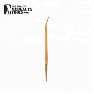 Makeup bent double ended angle lip eyeliner brush
