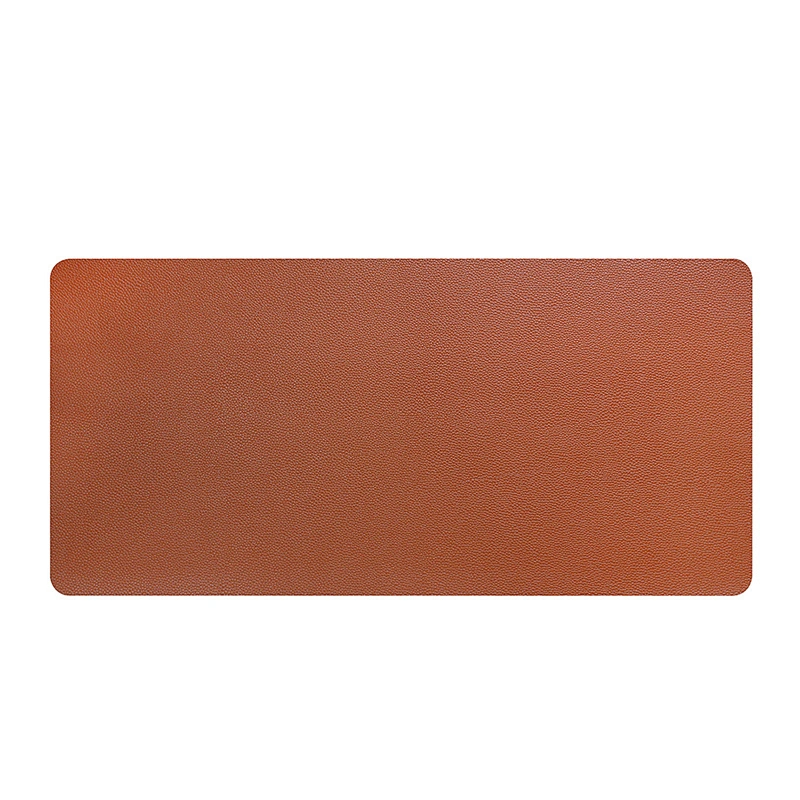 other computer accessories Wholesale OEM Custom Large Single Side PU Leather Sublimation Gaming Desk Mouse Pad Mouse Mat