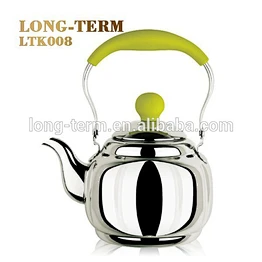 LTK008 high quality stainless steel turkish teapot with strainer