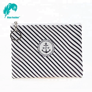 Promotional Cosmetic Bag Leather Zip Bag for Travel Kit