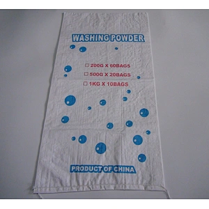Top sale plastic laundry detergent packaging bag 40lb in bulk for hotel