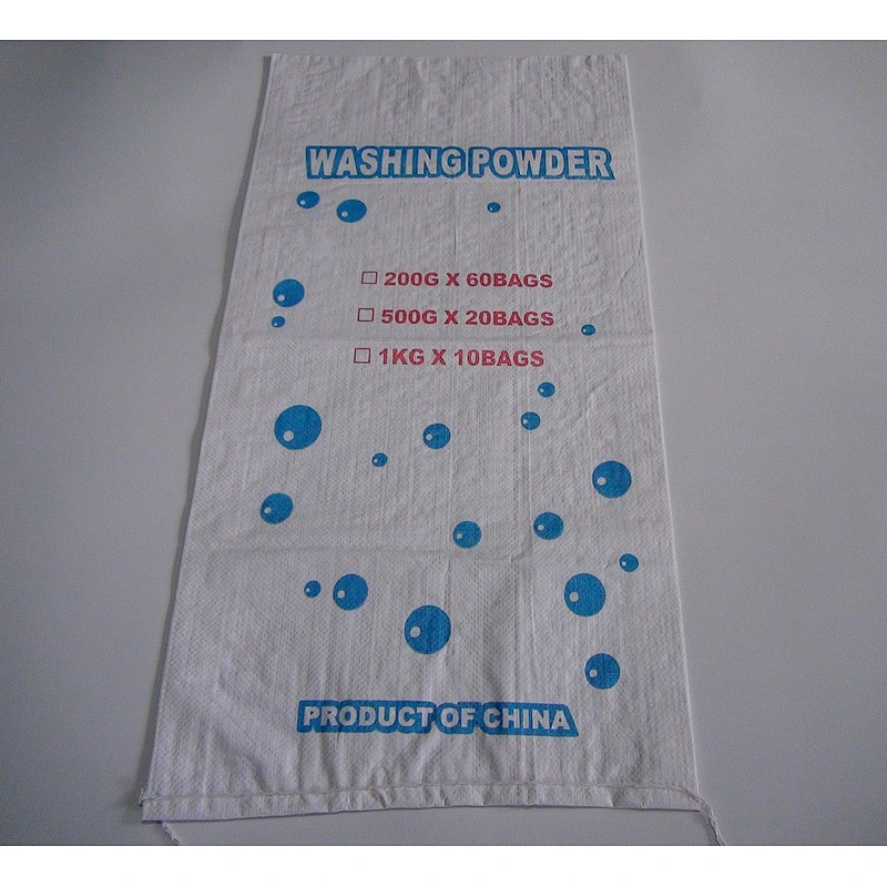 Top sale plastic laundry detergent packaging bag 40lb in bulk for hotel